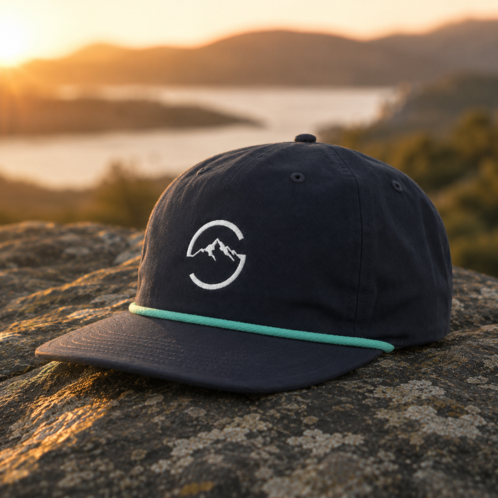 Fishing Rope Cap – Off the Grid Studios Snapback Hat