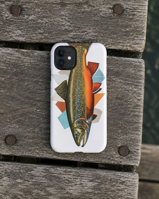 Brook Trout Fly Fishing iPhone Case – Fish Art Case