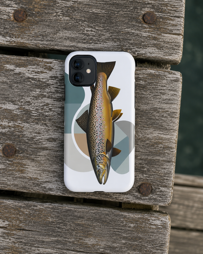 Brown Trout Fishing iPhone Case – Fish Art Tough Case