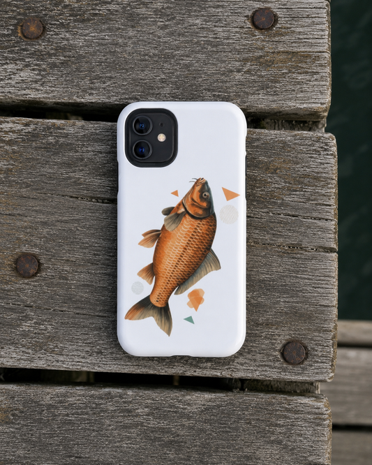 Carp Are Cool Fishing iPhone Case – Funny Fish Art Case