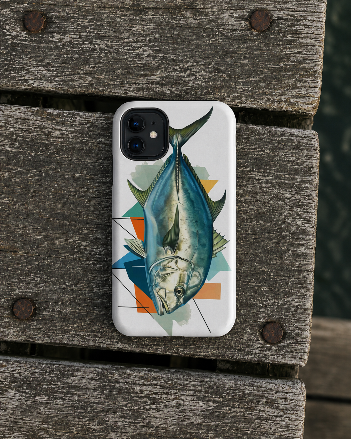 Giant Trevally Fly Fishing iPhone Case – GT Fish Art Case