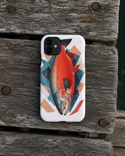 Salmon Fly Fishing iPhone Case – Fish Art Tough Case