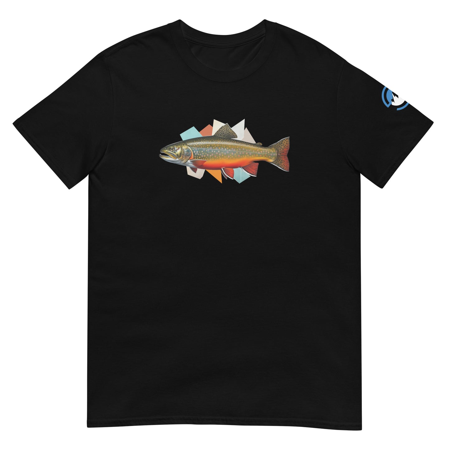 Brook Trout Fly Fishing T-Shirt – Geometric Brookie Tee