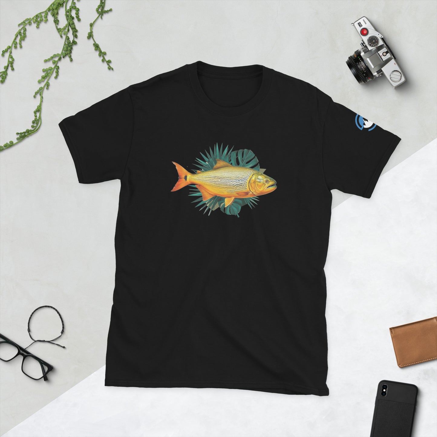 Golden Dorado Fly Fishing T-Shirt – Fish Art Graphic Tee