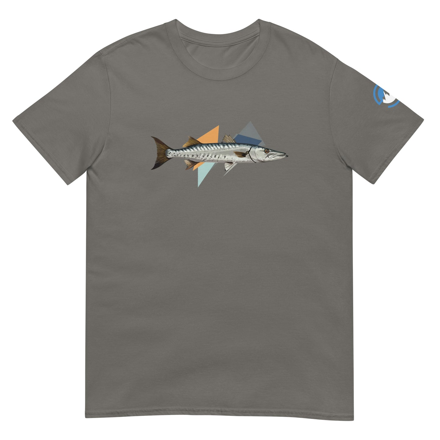 Barracuda Fishing T-Shirt – Geometric Cuda Graphic Tee