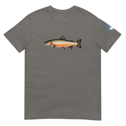 Cutthroat Trout Fly Fishing T-Shirt – Cuttie Fish Art Tee