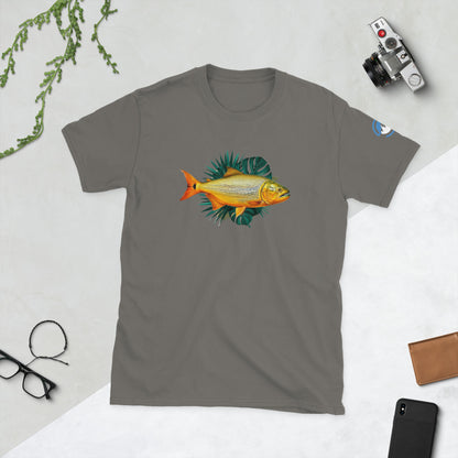 Golden Dorado Fly Fishing T-Shirt – Fish Art Graphic Tee