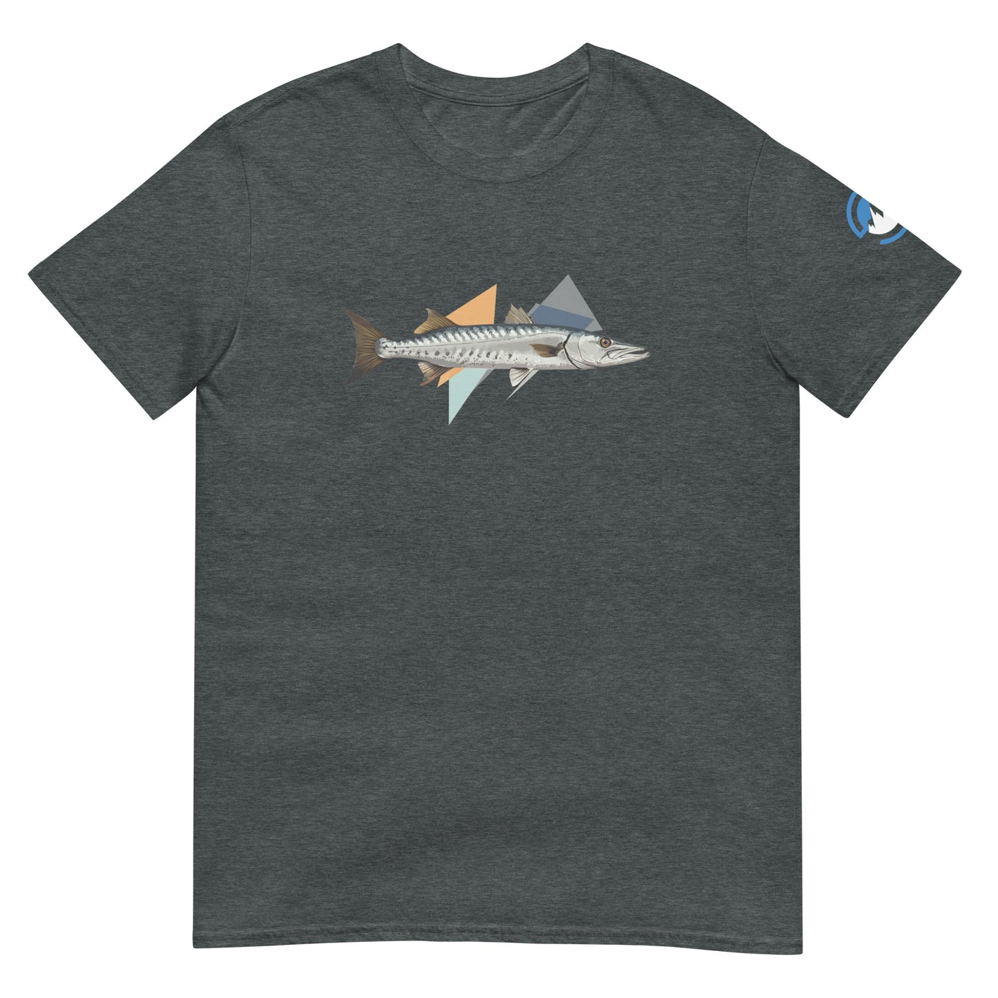 Barracuda Fishing T-Shirt – Geometric Cuda Graphic Tee