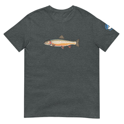 Cutthroat Trout Fly Fishing T-Shirt – Cuttie Fish Art Tee