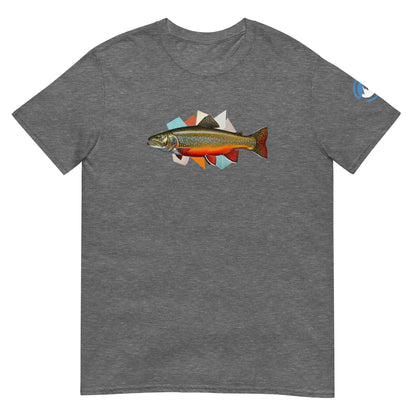 Brook Trout Fly Fishing T-Shirt – Geometric Brookie Tee
