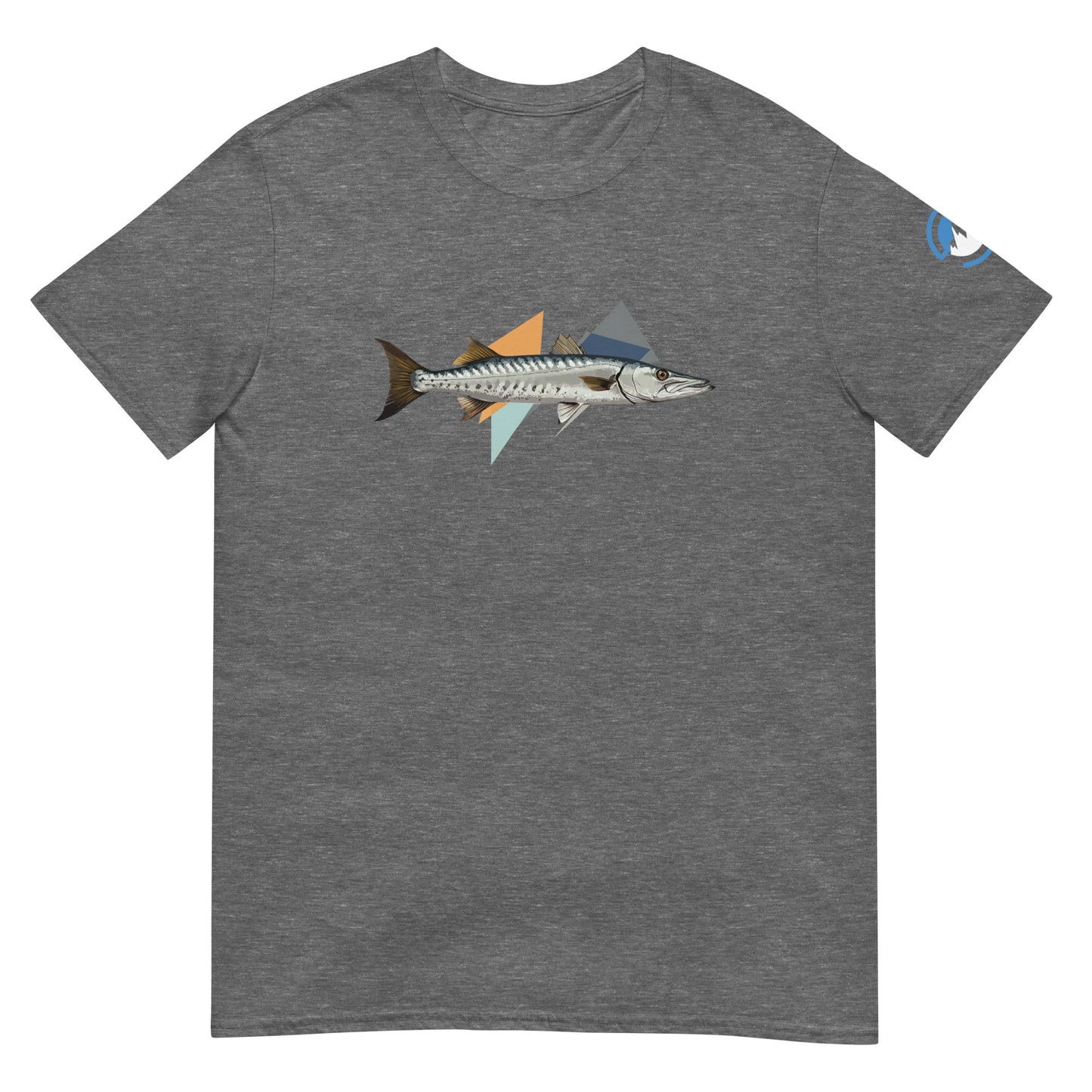 Barracuda Fishing T-Shirt – Geometric Cuda Graphic Tee