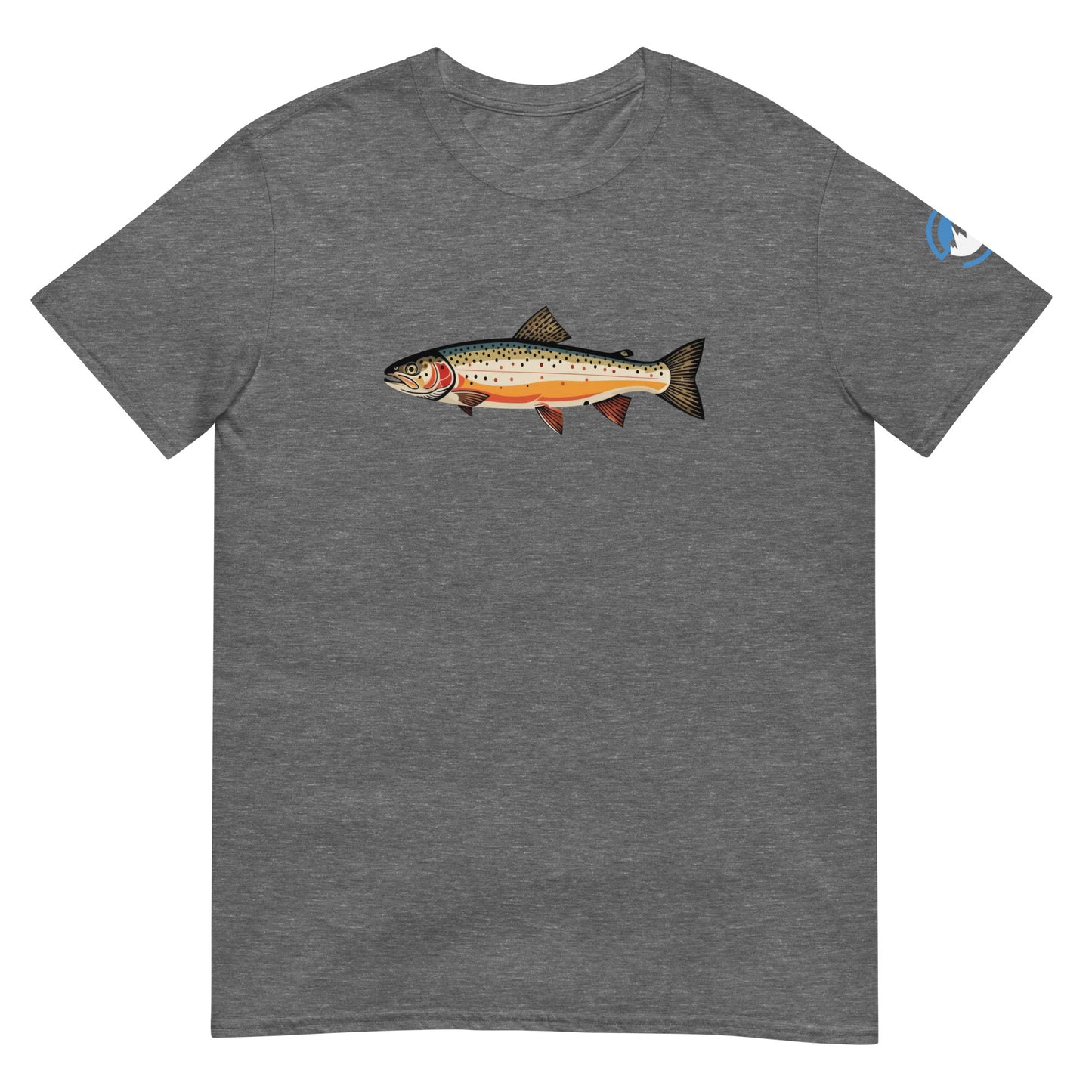Cutthroat Trout Fly Fishing T-Shirt – Cuttie Fish Art Tee