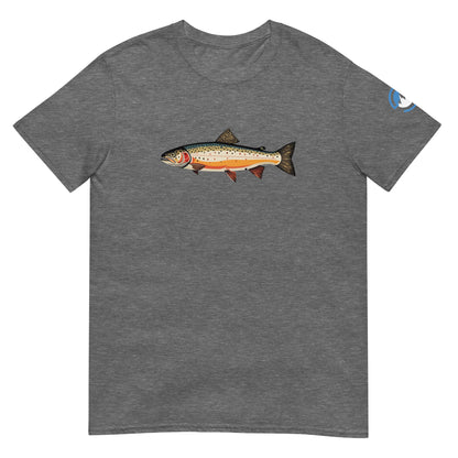 Cutthroat Trout Fly Fishing T-Shirt – Cuttie Fish Art Tee