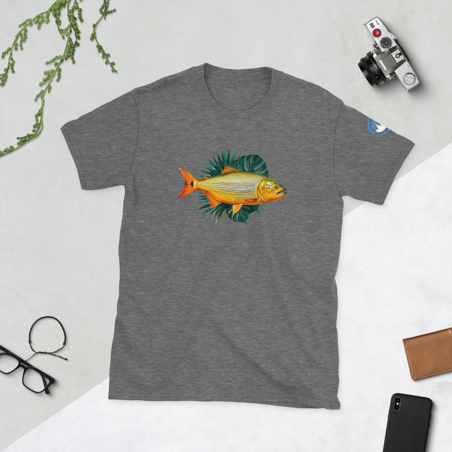 Golden Dorado Fly Fishing T-Shirt – Fish Art Graphic Tee