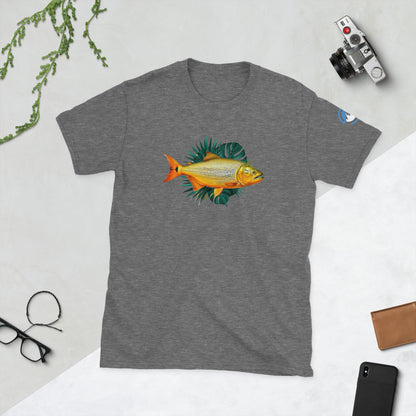 Golden Dorado Fly Fishing T-Shirt – Fish Art Graphic Tee