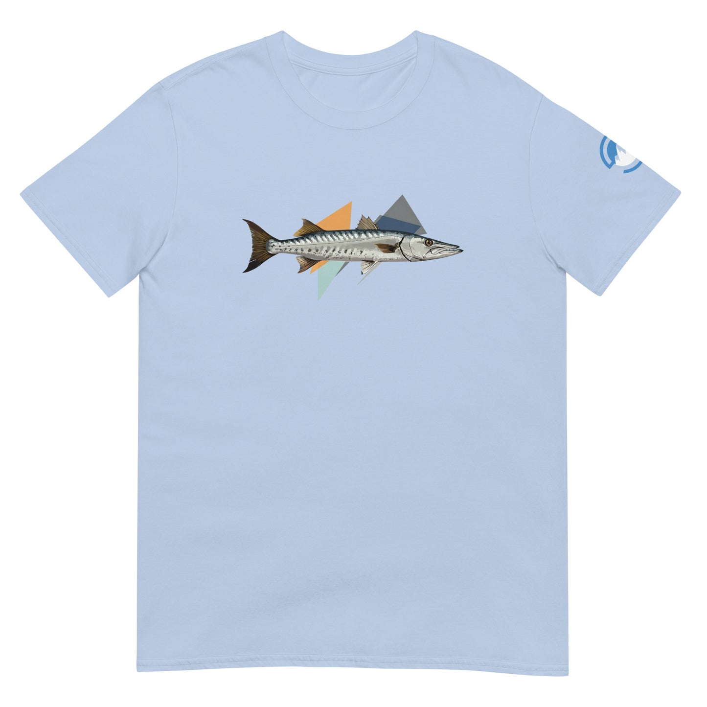 Barracuda Fishing T-Shirt – Geometric Cuda Graphic Tee