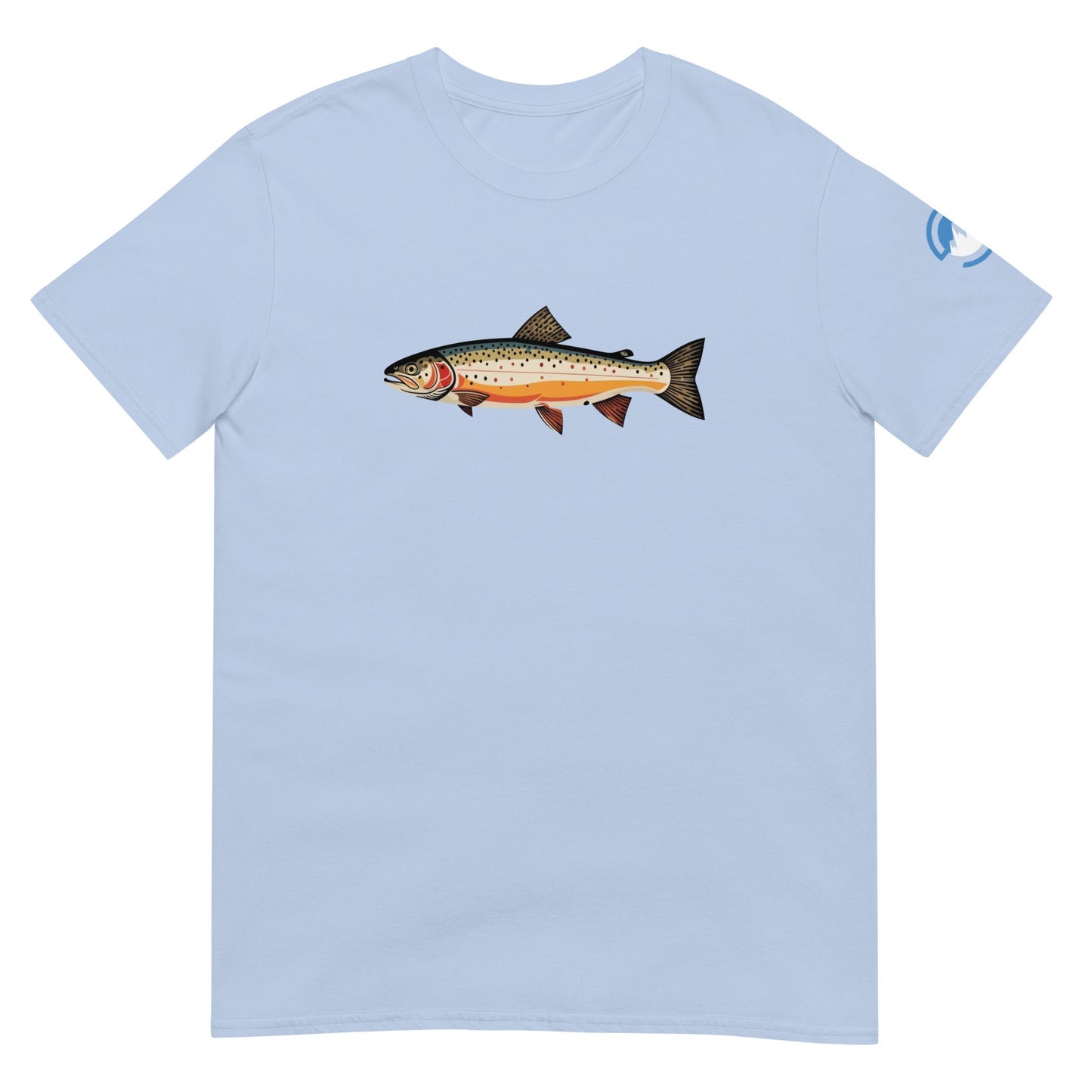 Cutthroat Trout Fly Fishing T-Shirt – Cuttie Fish Art Tee
