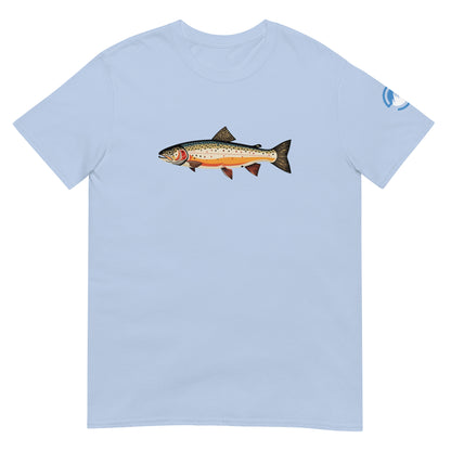Cutthroat Trout Fly Fishing T-Shirt – Cuttie Fish Art Tee