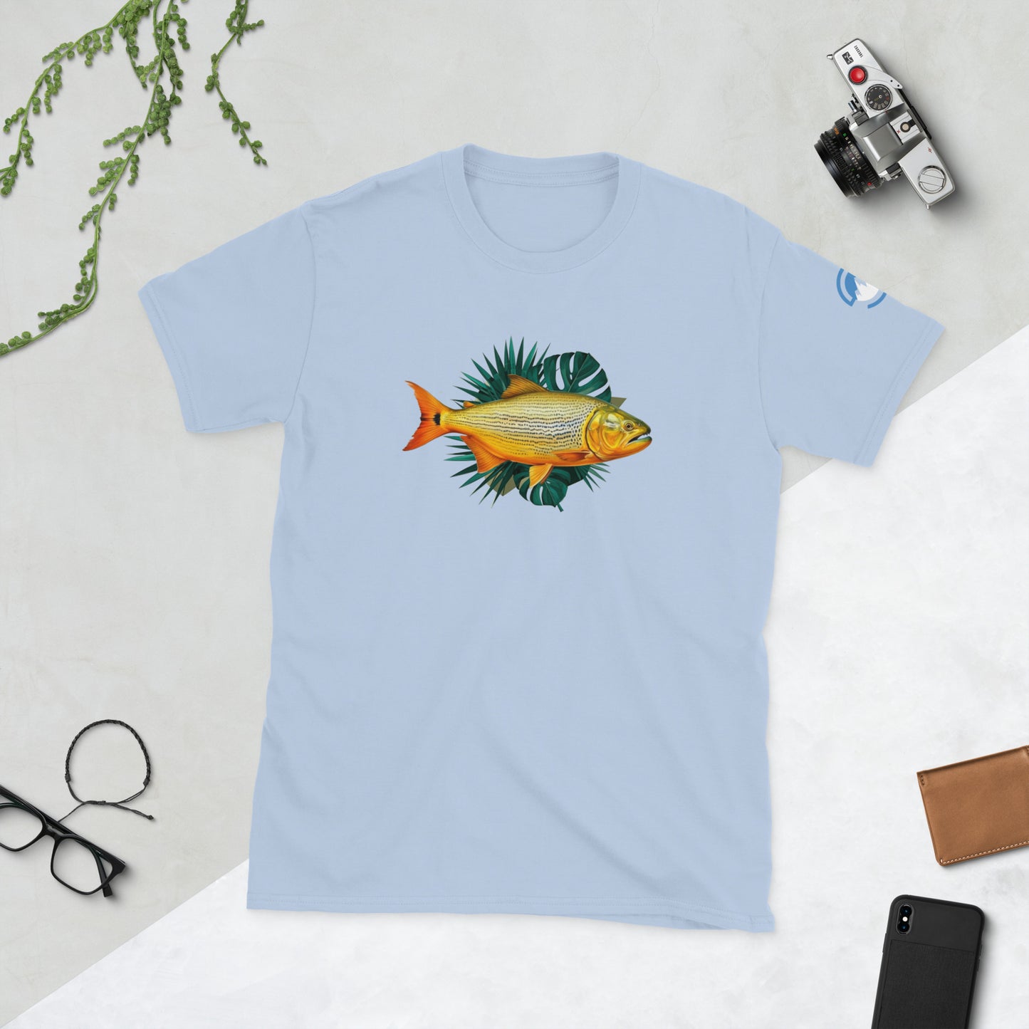 Golden Dorado Fly Fishing T-Shirt – Fish Art Graphic Tee