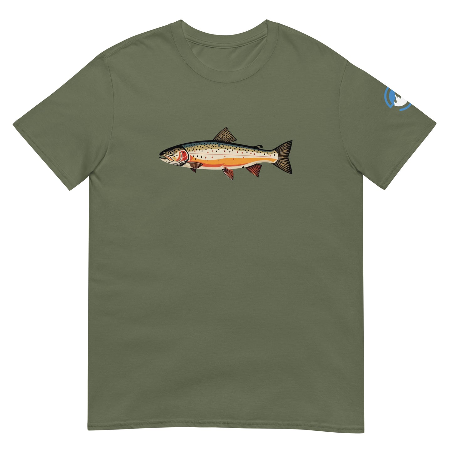 Cutthroat Trout Fly Fishing T-Shirt – Cuttie Fish Art Tee