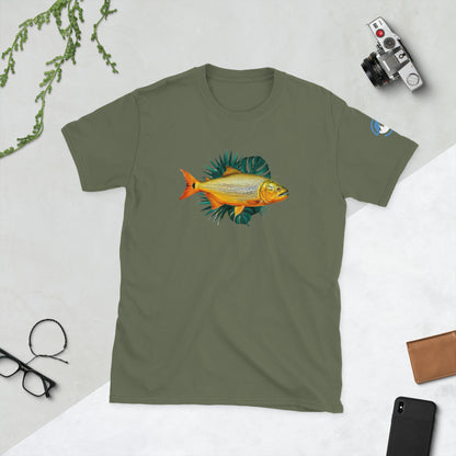 Golden Dorado Fly Fishing T-Shirt – Fish Art Graphic Tee