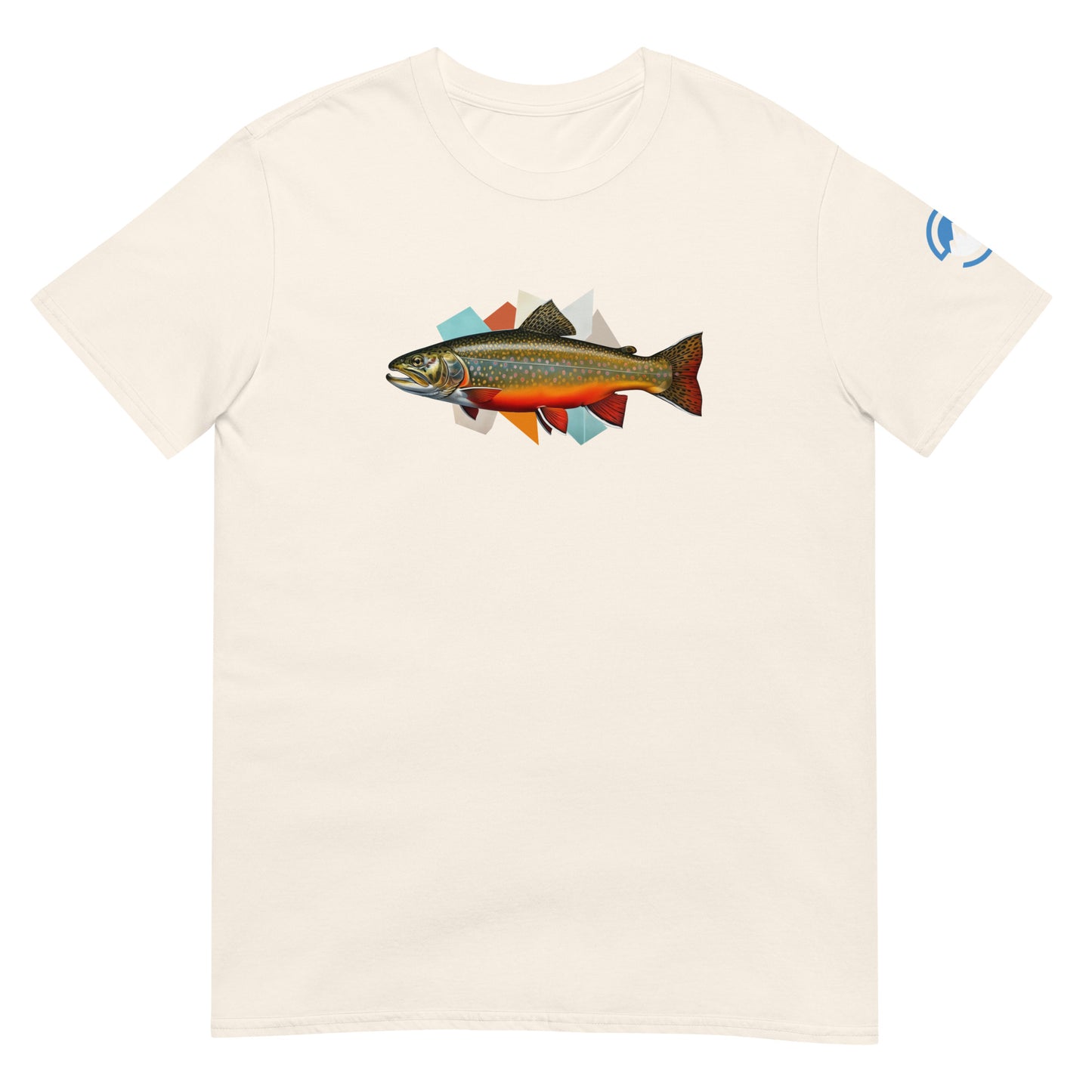Brook Trout Fly Fishing T-Shirt – Geometric Brookie Tee