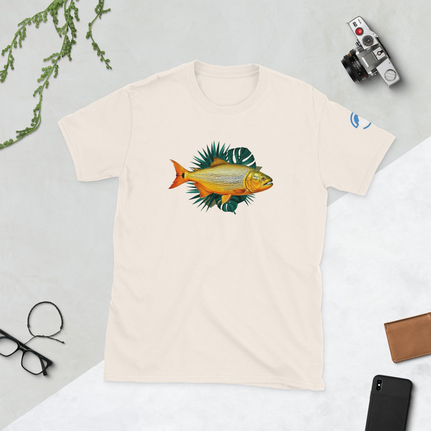 Golden Dorado Fly Fishing T-Shirt – Fish Art Graphic Tee