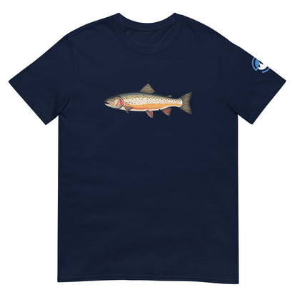 Cutthroat Trout Fly Fishing T-Shirt – Cuttie Fish Art Tee