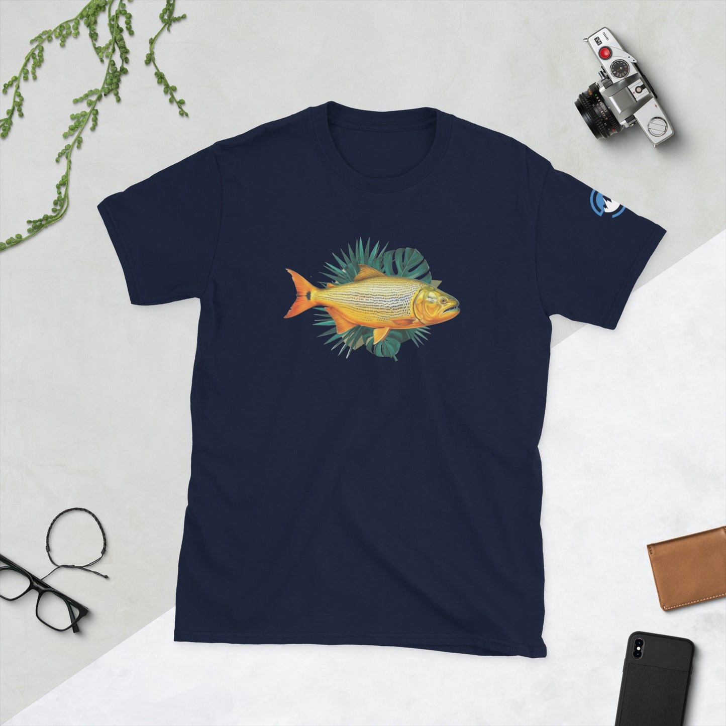 Golden Dorado Fly Fishing T-Shirt – Fish Art Graphic Tee