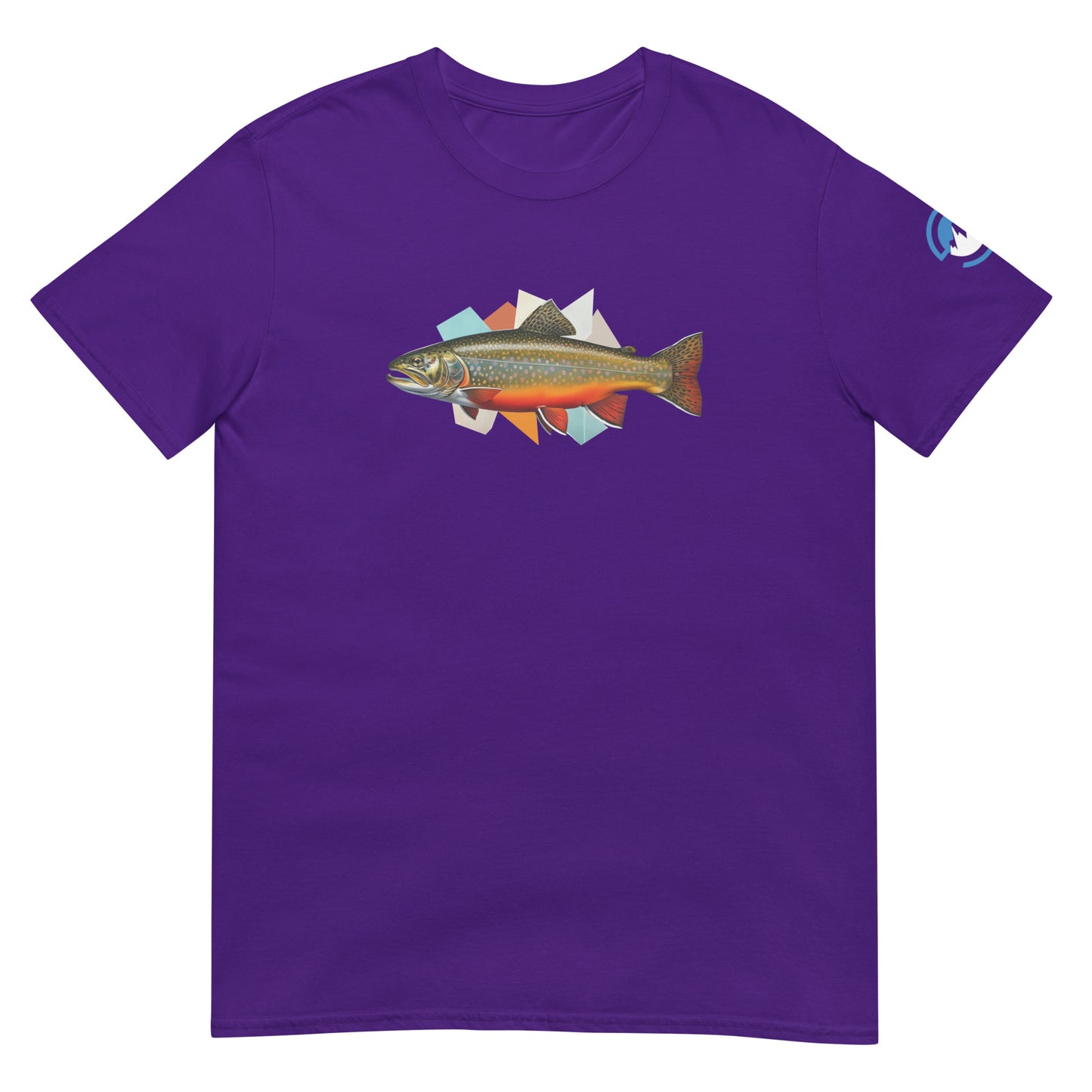 Brook Trout Fly Fishing T-Shirt – Geometric Brookie Tee