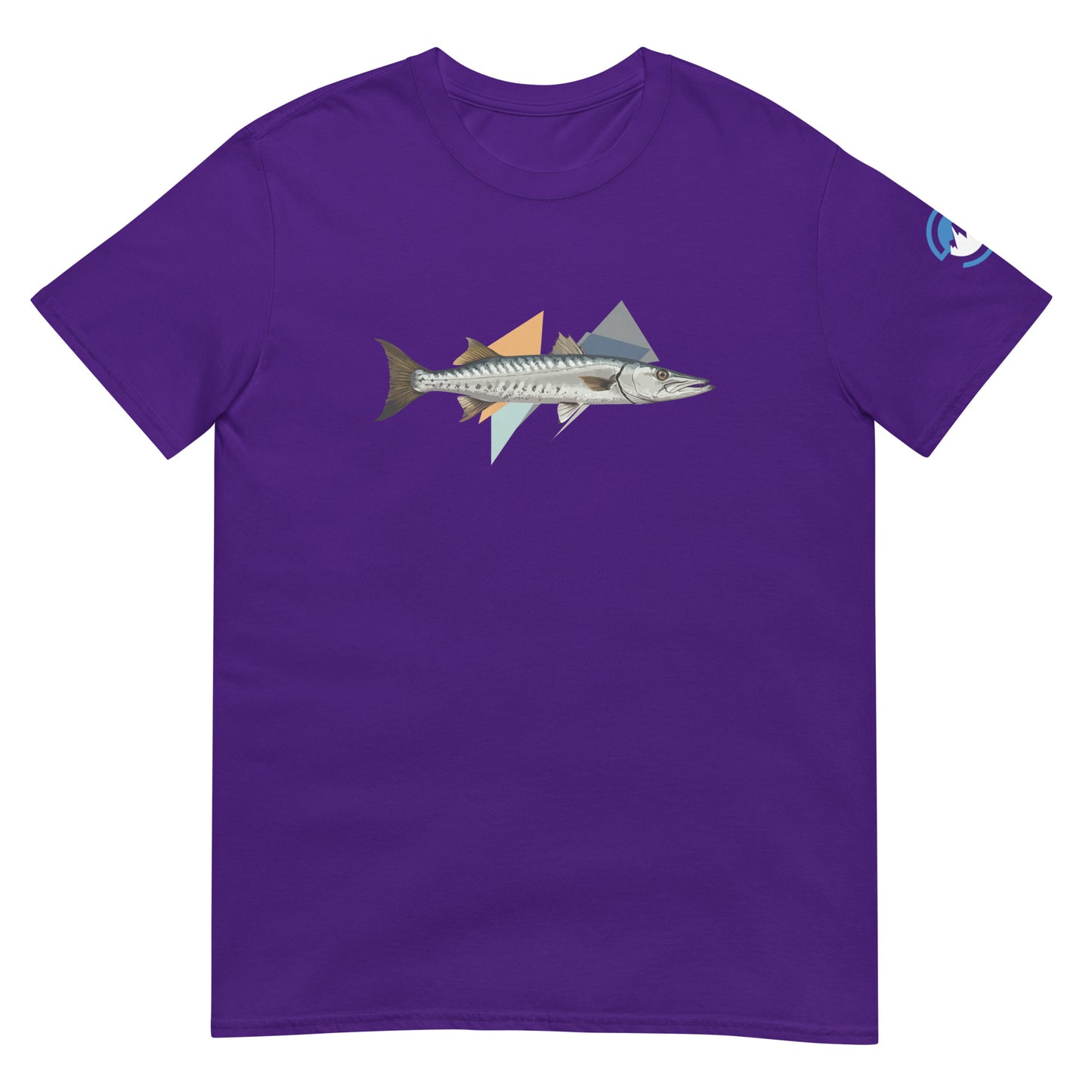 Barracuda Fishing T-Shirt – Geometric Cuda Graphic Tee