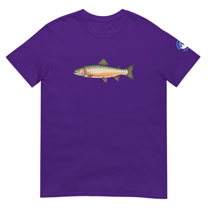 Cutthroat Trout Fly Fishing T-Shirt – Cuttie Fish Art Tee