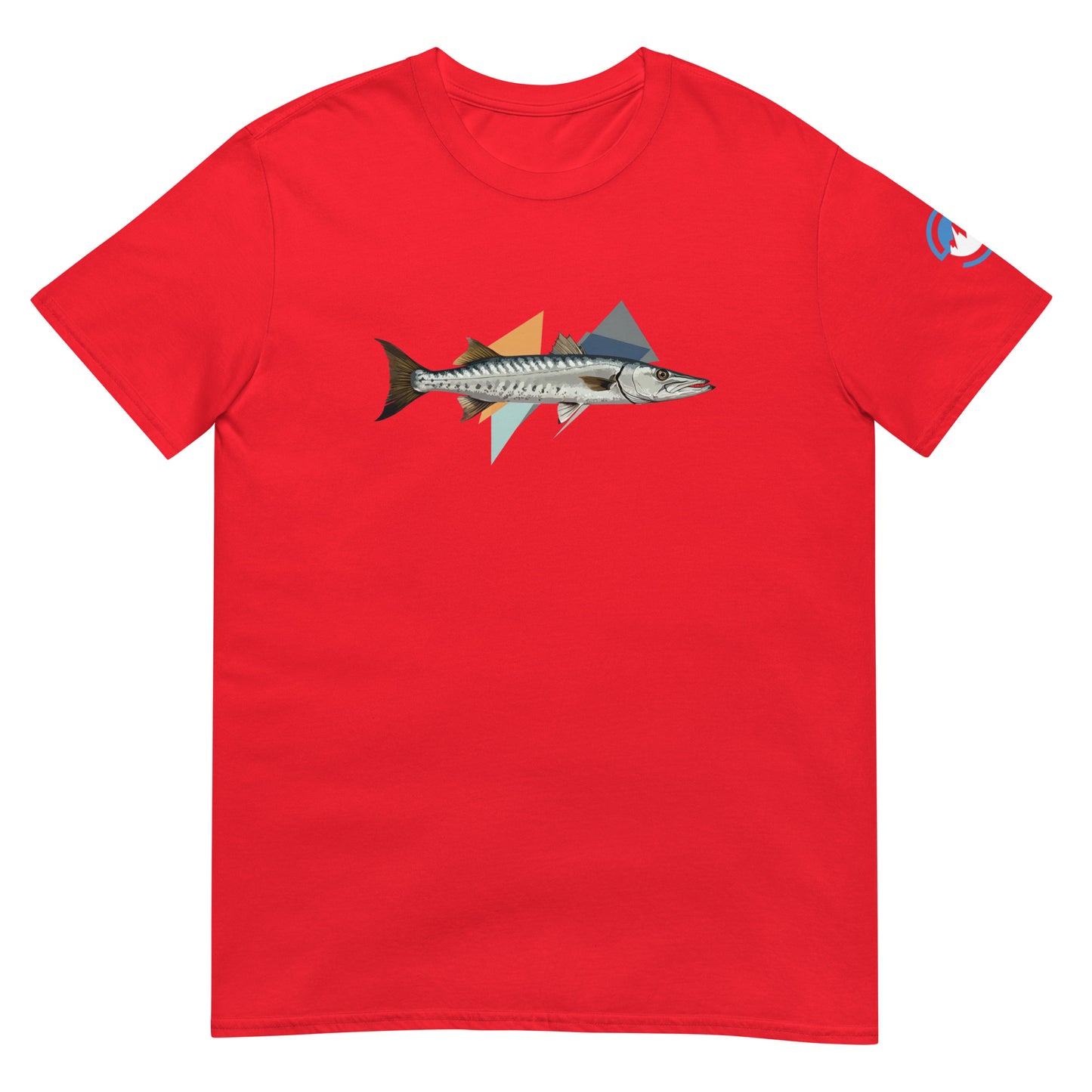 Barracuda Fishing T-Shirt – Geometric Cuda Graphic Tee