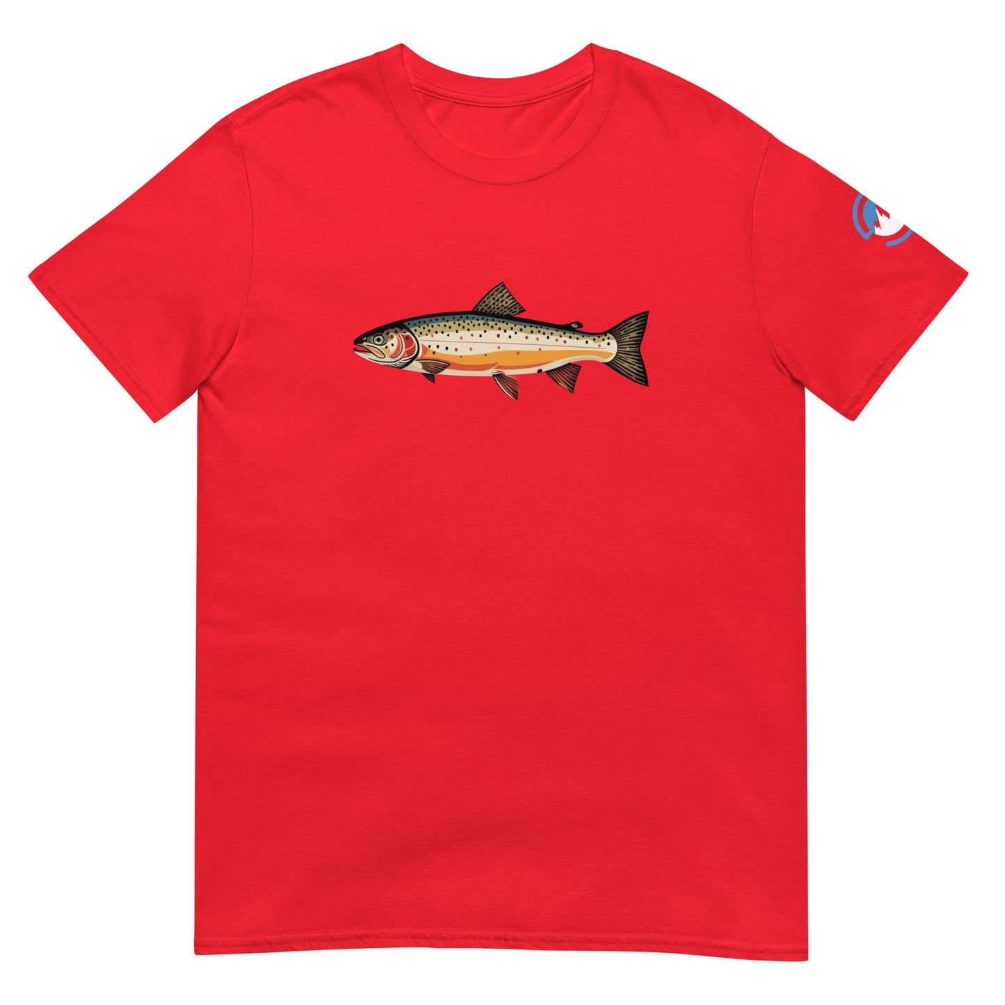 Cutthroat Trout Fly Fishing T-Shirt – Cuttie Fish Art Tee