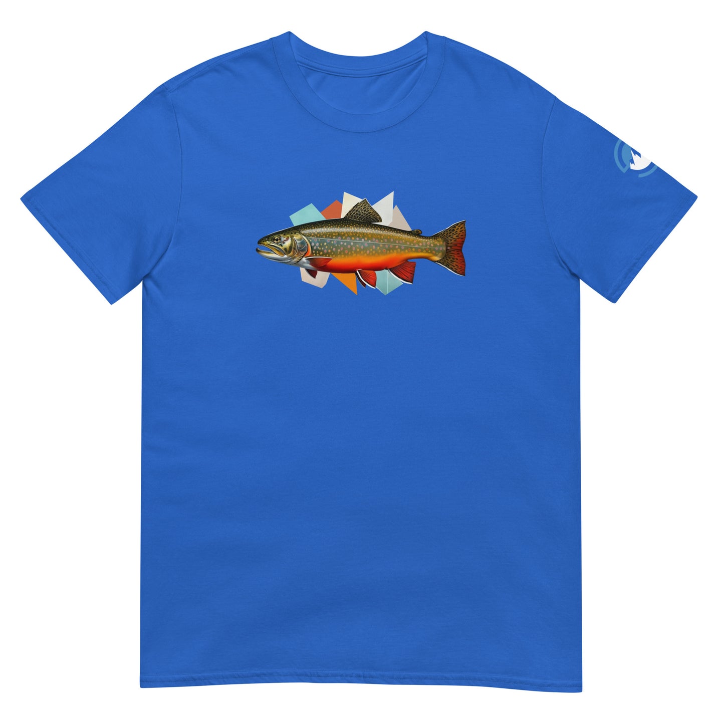 Brook Trout Fly Fishing T-Shirt – Geometric Brookie Tee