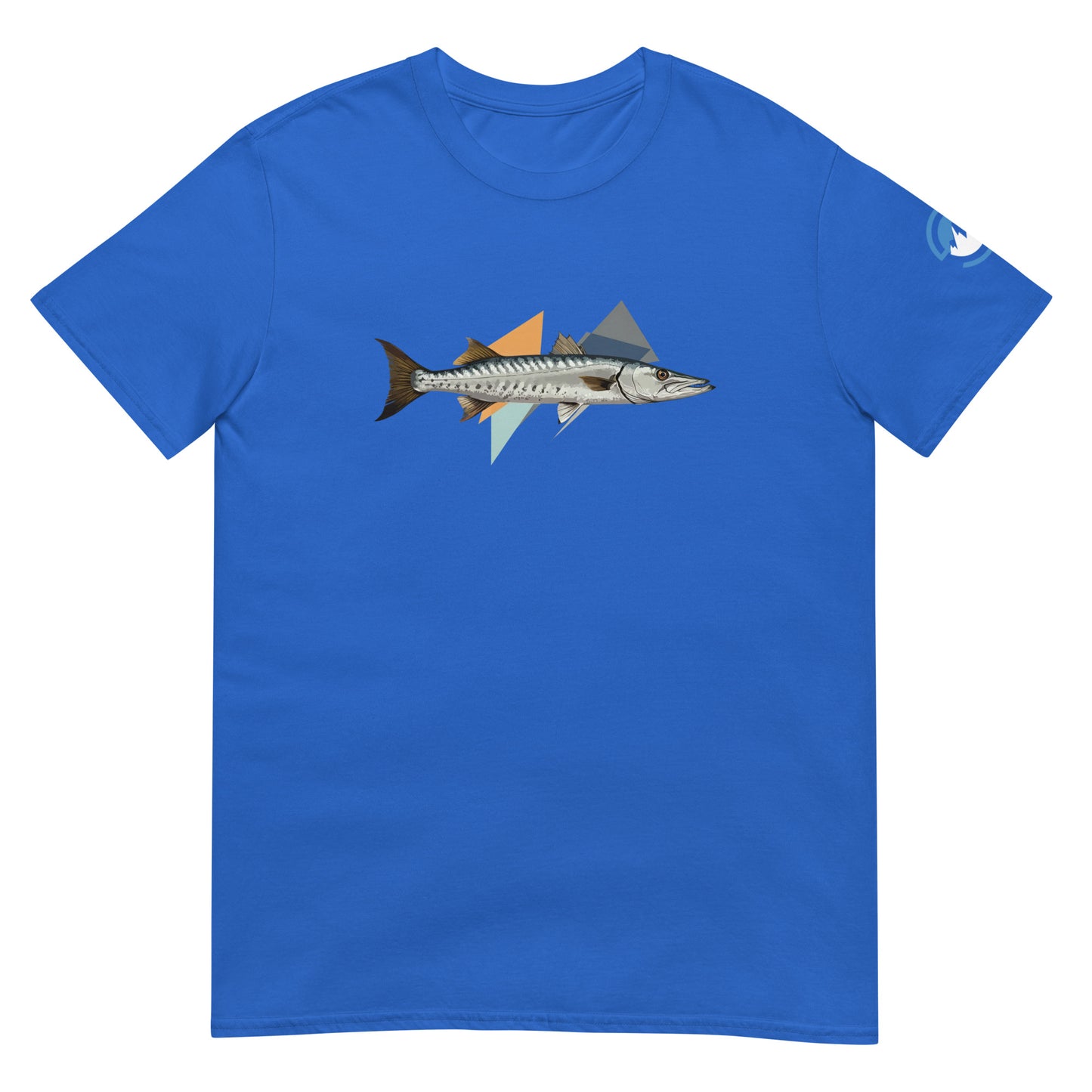 Barracuda Fishing T-Shirt – Geometric Cuda Graphic Tee