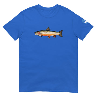 Cutthroat Trout Fly Fishing T-Shirt – Cuttie Fish Art Tee