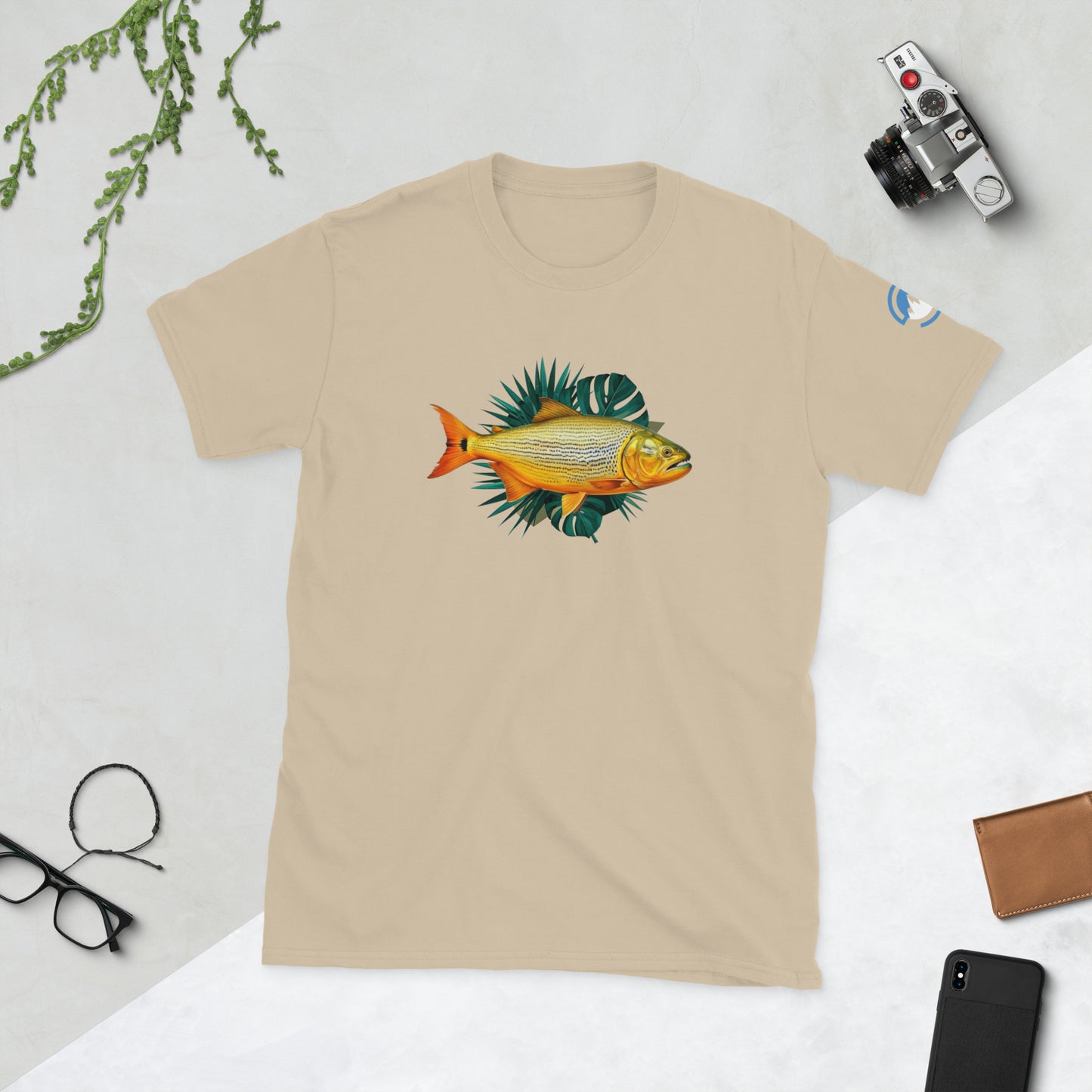 Golden Dorado Fly Fishing T-Shirt – Fish Art Graphic Tee