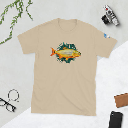 Golden Dorado Fly Fishing T-Shirt – Fish Art Graphic Tee