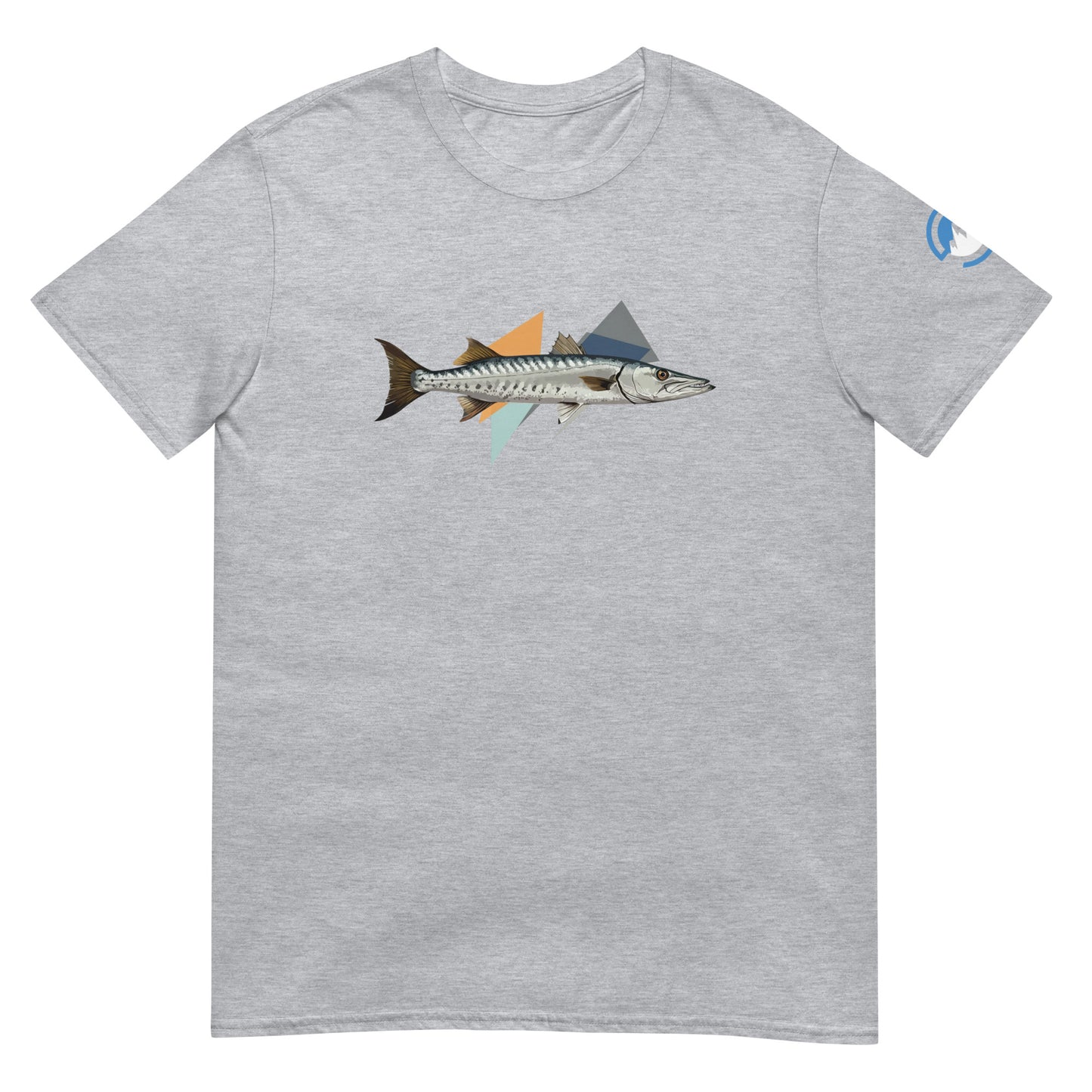 Barracuda Fishing T-Shirt – Geometric Cuda Graphic Tee