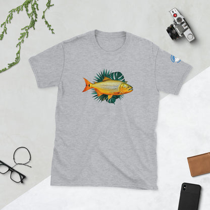 Golden Dorado Fly Fishing T-Shirt – Fish Art Graphic Tee