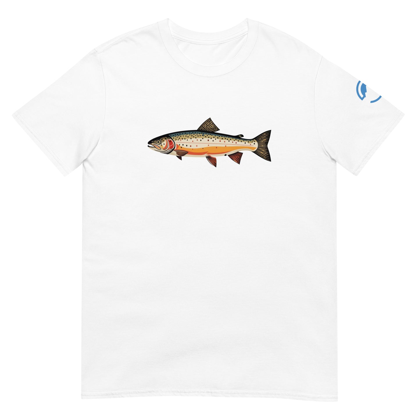 Cutthroat Trout Fly Fishing T-Shirt – Cuttie Fish Art Tee